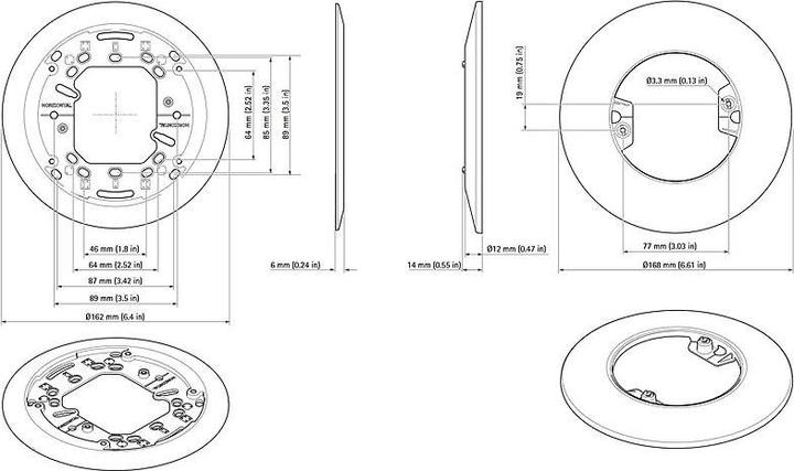 Immagine prodotto Axis Coperchio per scatola di giunzione T94B02M (Kit di montaggio)