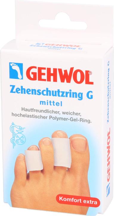 Produktbild Gehwol Zehenschutzringe G Verkaufspackung mittel 2 Stk (Fussdeodorant & -puder)