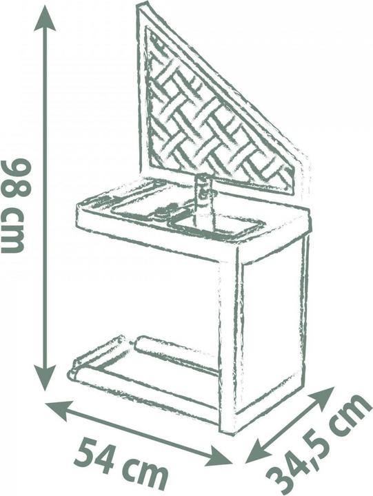 Actual product image Smoby Life playhouse accessories summer kitchen