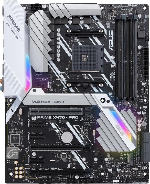 ASUS Prime X470-Pro (AM4, AMD X470, ATX)
