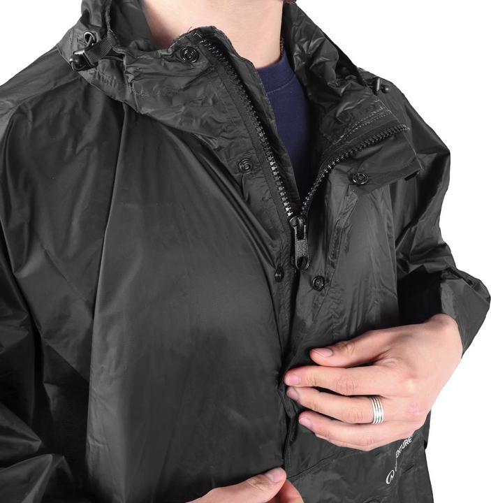 Produktbild Lifeventure Poncho, Black (One Size)