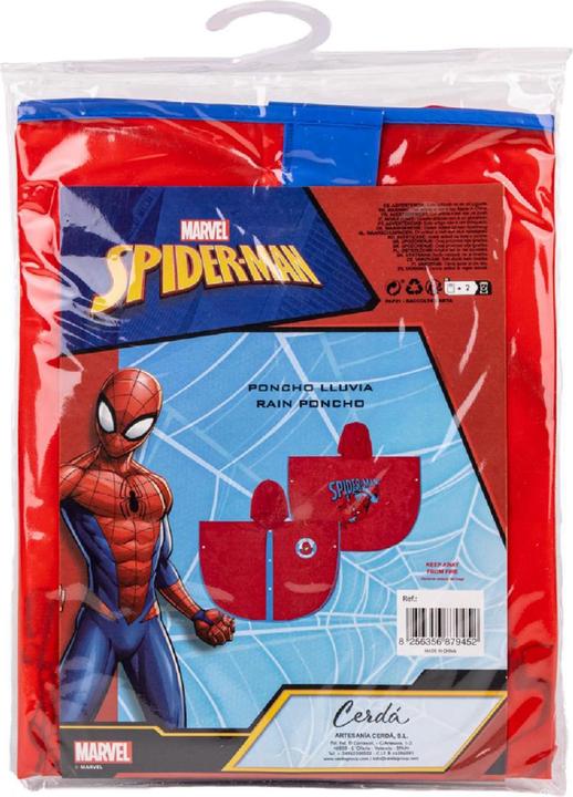 Actual product image Cerda Raincoat Poncho - Spiderman (2400000726) (3, 4)
