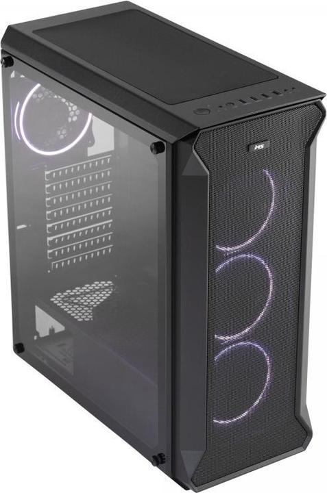 Produktbild M & M's PC Gaming Case Armor V710 Black (ATX)