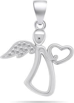Brilio Silver - Beautiful silver pendant Angel PT120W