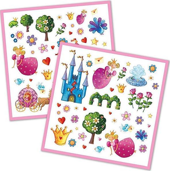 Produktbild Djeco Sticker Prinzessin Marguerite