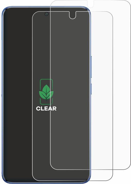 Produktbild ScreenLeaf Schutzfolie nachhaltiger Displayschutz Display Schutz Folie Klar Transparent (2 Stück, LG V50 ThinQ)
