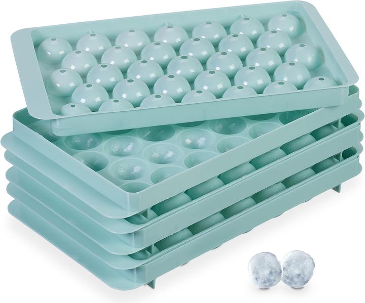 Relaxdays 3x stampo per cubetti di ghiaccio