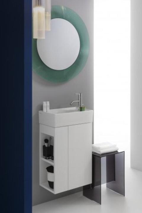 Produktbild Laufen Kartell Waschtischunterschrank, 1 Tür, Scharnier links, 440x600x270mm, für WT 815335, H4075 (30 x 50 x 66 cm)