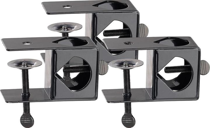 Produktbild Carlo Milano Flexible Schraub-Klemme für Edelstahl-Gartenfackeln Eros&Amor, 3er-Set