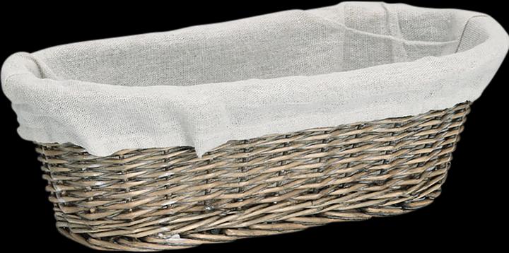 Immagine prodotto Zeller Present Cestino del pane con sacchetto, vimini/tela