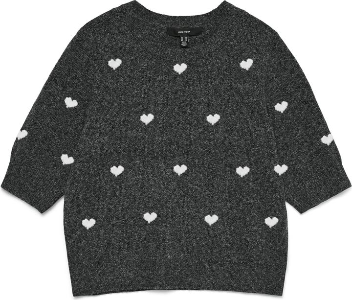 Vero Moda Vmdoffy Intarsia 2/4 O-Nk Pullov Ga Noos