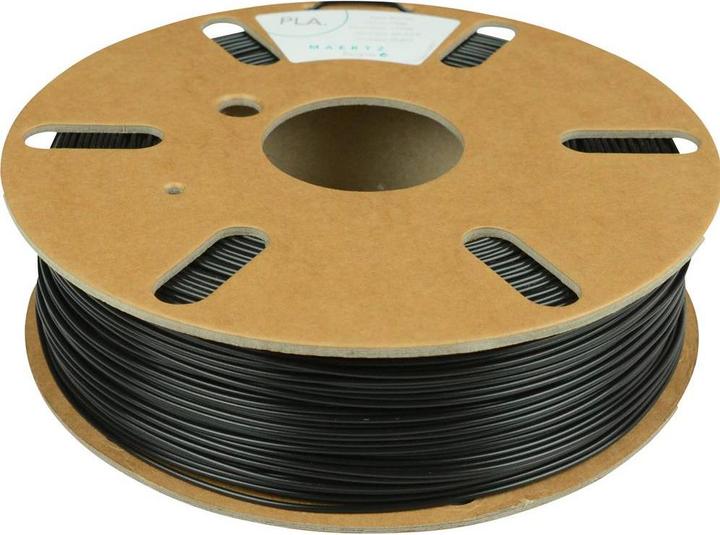 Maertz Filament (PLA, 1.75 mm, 750 g, Schwarz)