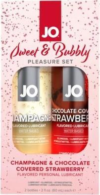 Image du produit System JO Gel lubrifiant champagne à base d'eau 60 ml, sans sucre, à base de plantes (60 ml)
