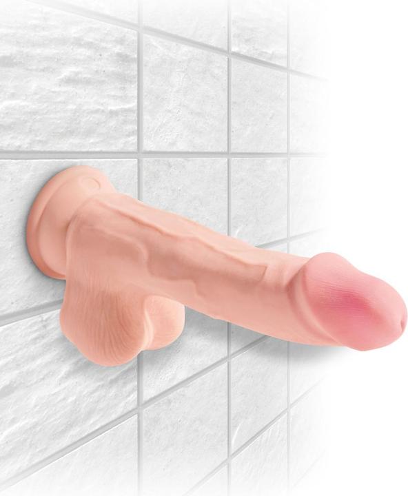 Actual product image Pipedream King Cock Triple Density wBalls 7.5"