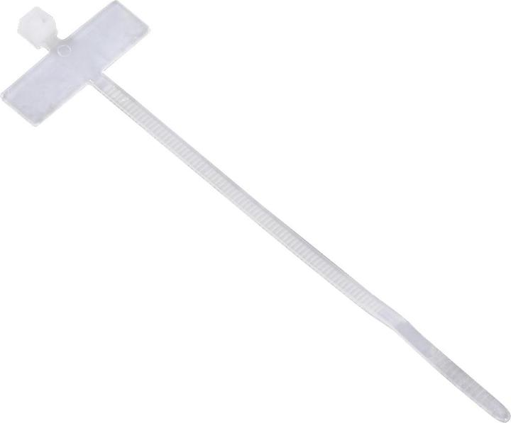 Immagine prodotto Hama Fascette con campo di etichettatura, 25 pezzi, 10cm (Fascette in plastica, 100 mm, 25 pz.)