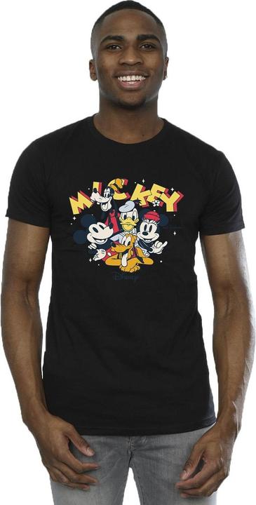 Actual product image Disney Mens Mickey Mouse Group T-Shirt (5XL)