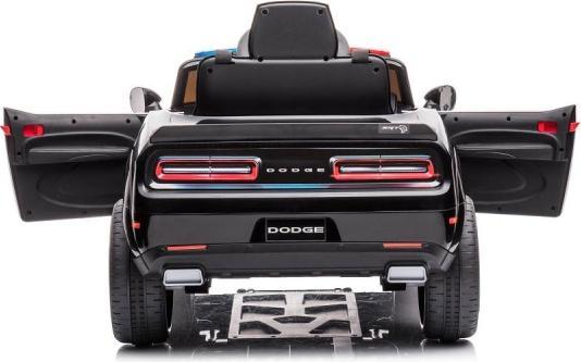 Image du produit Es-toys Véhicule pour enfants - Voiture électrique "Dodge Challenger Police" sous licence - batterie (12 V)