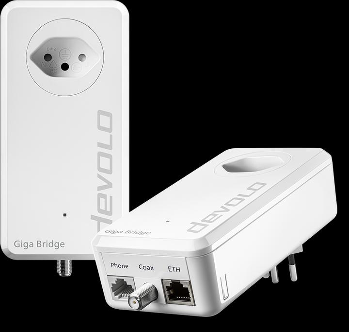 Actual product image Devolo Giga Bridge Coax (2000 Mbit/s)