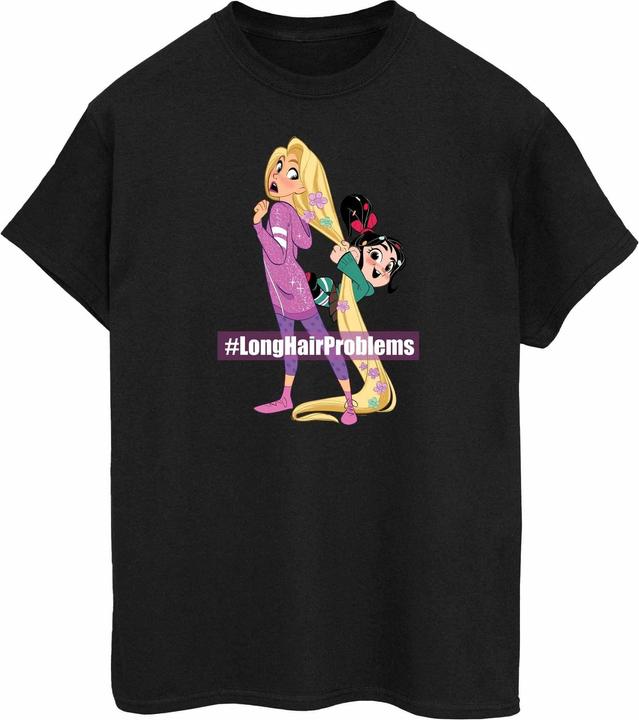 Immagine prodotto Disney Wreck It Ralph Rapunzel And Vanellope Maglietta Ampia Donna (XL)