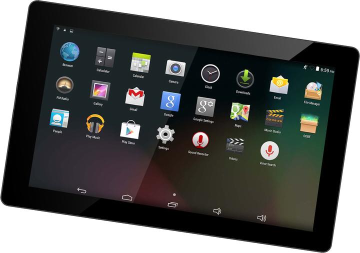Denver TAQ-90083 Tablet PC 22.9 cm (9 ") 1 GB 16 GB Wi-Fi 4 (802.11n) Black Android 8.1 Go edit (nur WLAN, 9", 1 GB, Schwarz)