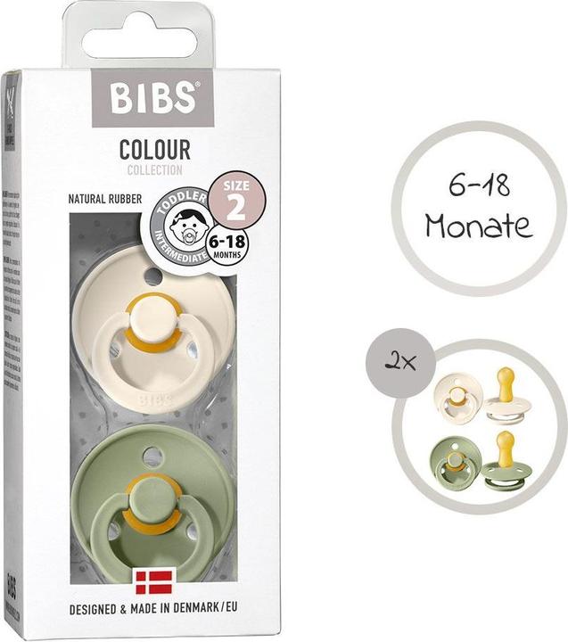 Actual product image Bibs Colour Pacifier (2 x, 6 - 12 M.)