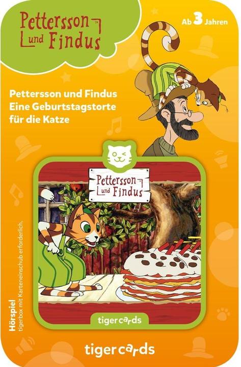 Image du produit Tigermedia Tigercard- Pettersson et Findus : un gâteau d'anniversaire pour le chat (Allemand)