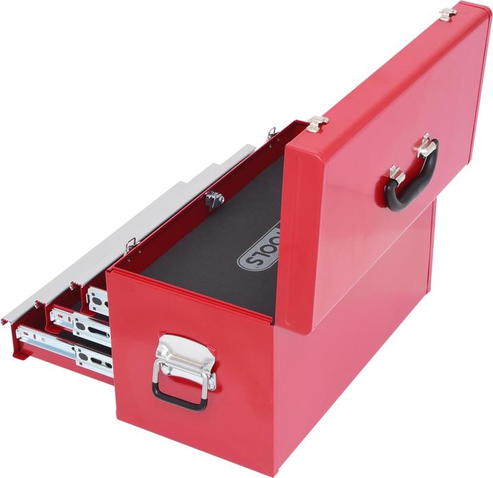 Image du produit KS Tools Coffre à outils avec 3 tiroirs, LxlxH 520x260x302 mm, rouge (3 x)