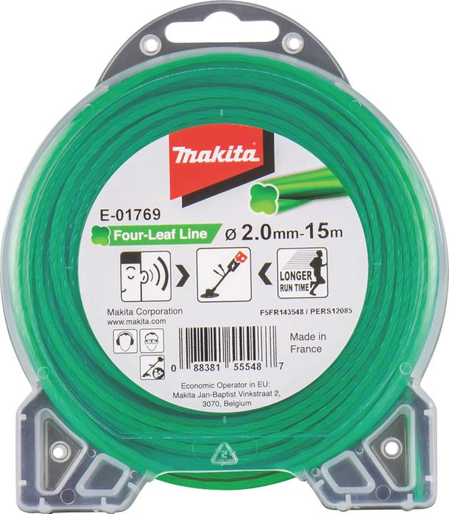 Actual product image Makita Four Leaf (Lawn mower, Trimmer line + line spool)