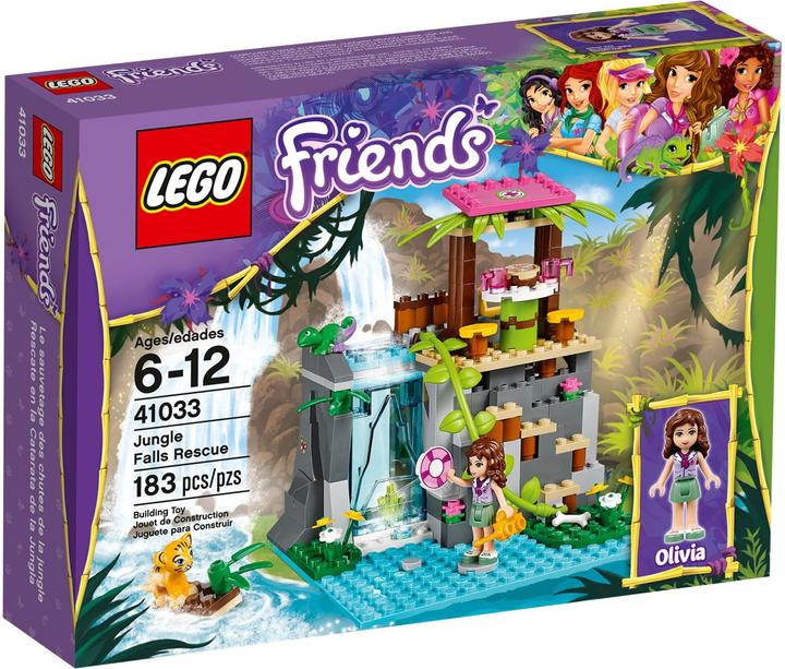 Produktbild LEGO Einsatz am Dschungel Wasserfall (41033, LEGO Friends)