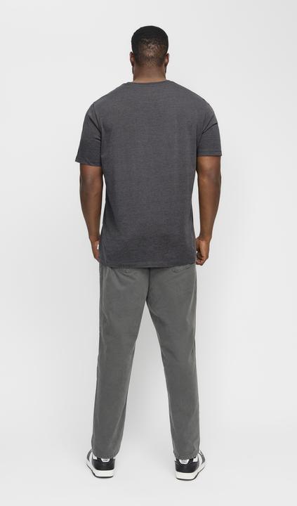 Actual product image Jack & Jones Plus Size Unicoloured T-shirt T-shirt (7XL)