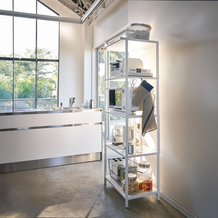 Actual product image Yamazaki 5-tier storage shelf TOWER