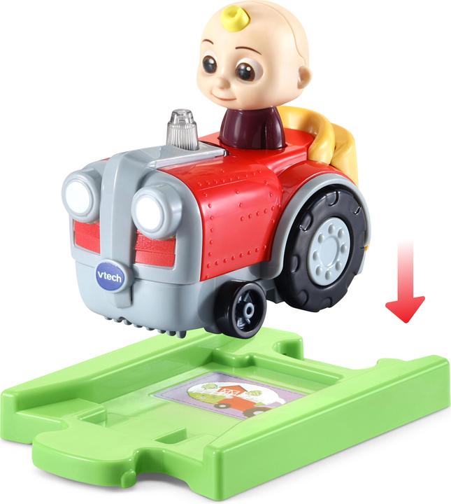 Produktbild VTech Tut Tut Baby Flitzer - CoComelon JJs Traktor inkl. Schiene