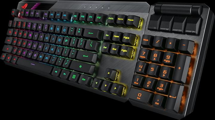 Produktbild ASUS ROG Claymore II (CH, Kabellos, Kabelgebunden)