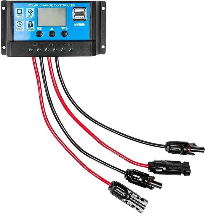 Image du produit Topex CONTRÔLEUR DE PANNEAU SOLAIRE 20A 12/24V NEO TOOLS 90-150