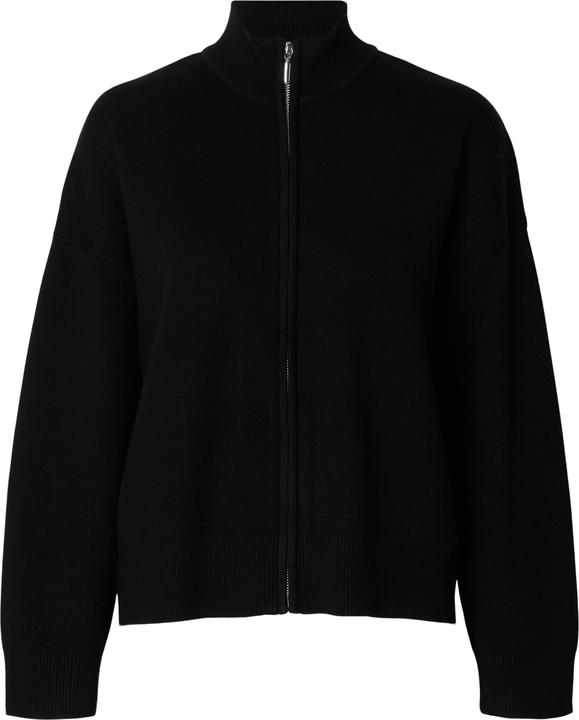 Selected Femme Viskosemix Strickjacke mit Reissverschluss (M)