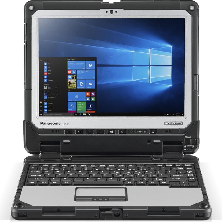 Produktbild Panasonic Toughbook CF-33 (12", Intel Core i5-7300U, 8 GB, 256 GB, CH)