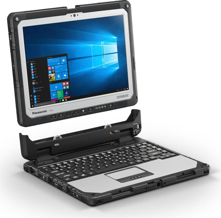 Produktbild Panasonic Toughbook CF-33 (12", Intel Core i5-7300U, 8 GB, 256 GB, CH)