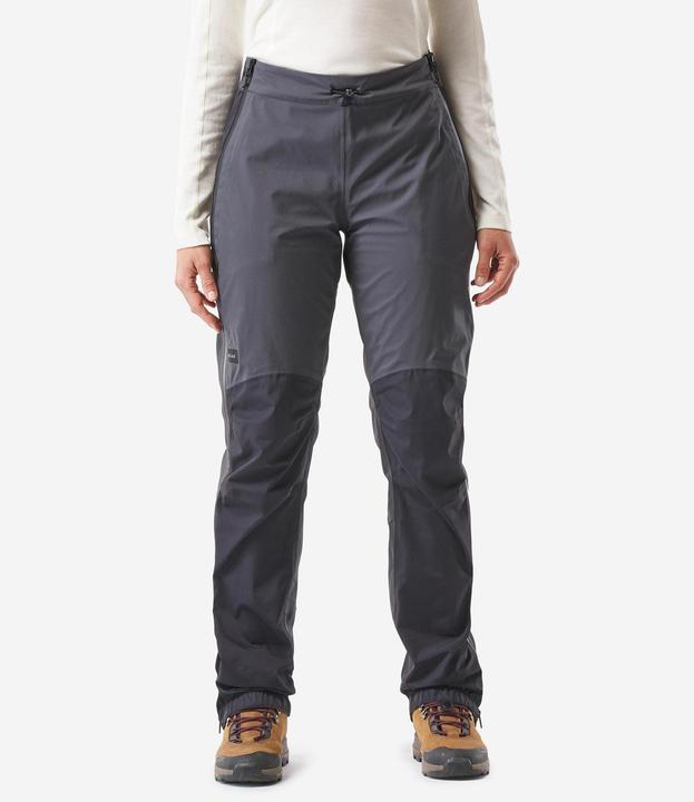 Image du produit Forclaz Pantalon de pluie femme imperméable 20.000 mm colonne d'eau trekking - MT900 noir (44)