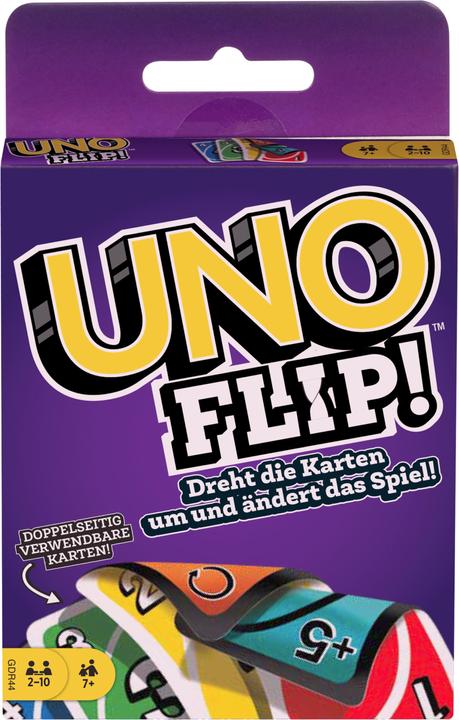 Actual product image Mattel Games Uno Flip (Multilingual)