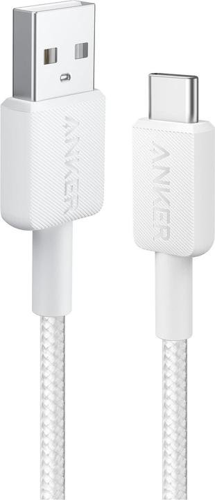 Actual product image Anker 322 USB-A to USB-C Cable Nylon, 1. (1.83 m, USB 2.0)