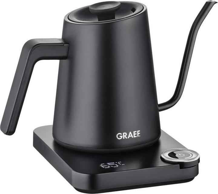 Graef GK502EU Kettle Overheat protection Black (matt) (0.90 l, EU plug)