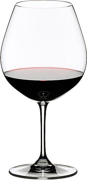 Produktbild Riedel Serie VINUM Pinot Noir / Burgunder rot 725 ml 4 Stück im Set (72.50 cl, 4 Gläser, Rotweingläser)