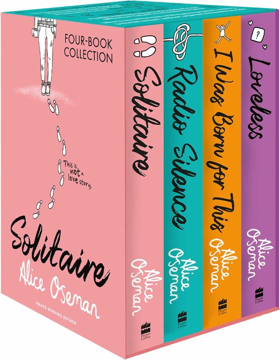 Immagine prodotto Alice Oseman Four Book Collection Box Set Solitaire, Radio Silence (Inglese, Alice Oseman, 2021)