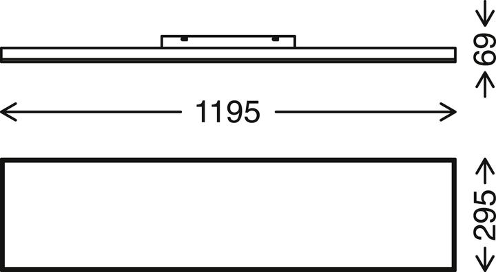 Immagine prodotto Briloner Pannello CCT LED senza cornice, con effetto luminoso stellato, bianco, 1xLED/38W (3800 lm)