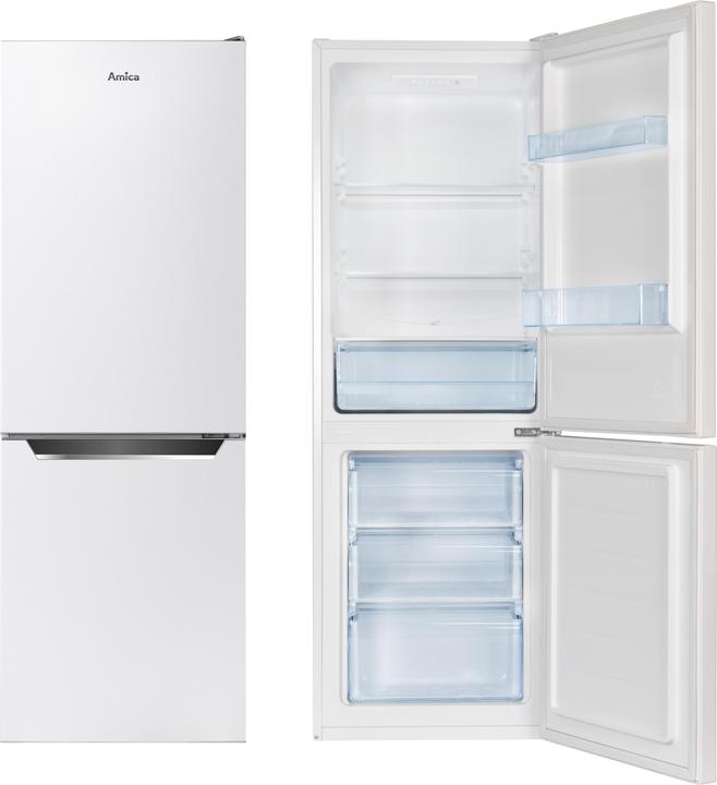 Image du produit Amica Réfrigérateur-congélateur KGCL 386 160 W l x h x p 54 x 160 x 55 cm partie réfrigération 153 (227 l)