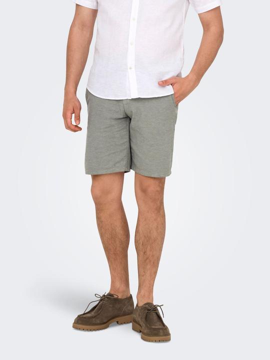 Produktbild Only & Sons Onsmark 0011 Cotton Linen Shorts Noos (S)
