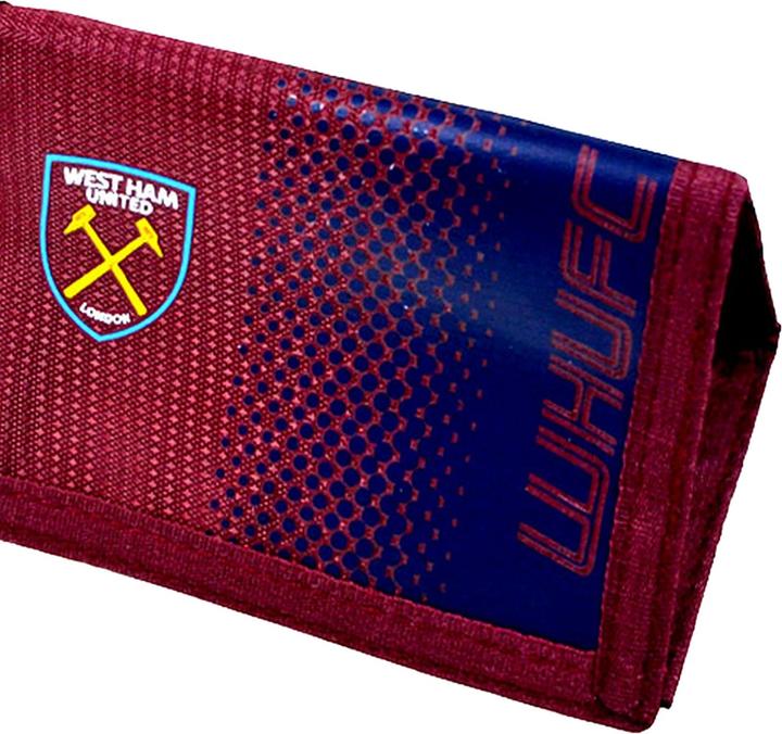 Produktbild West Ham United FC West Ham FC Fade Geldbörse mit Wappen Design