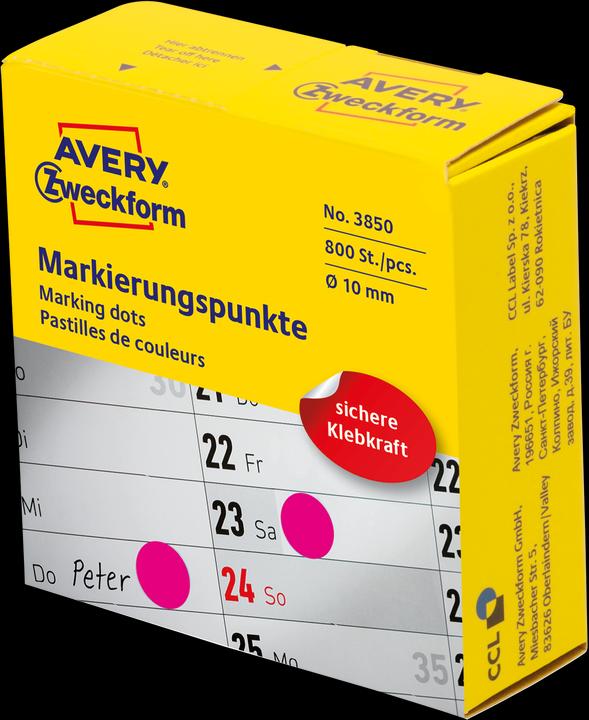 Immagine prodotto Avery Spunti di riflessione sullo Spender