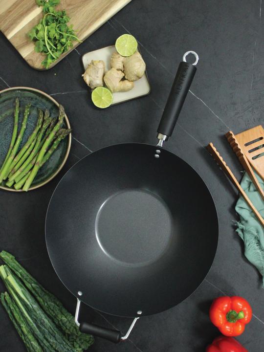 Produktbild Ken Hom Performance Wok (36 cm, Wok Pfanne, Eisen, Stahl)