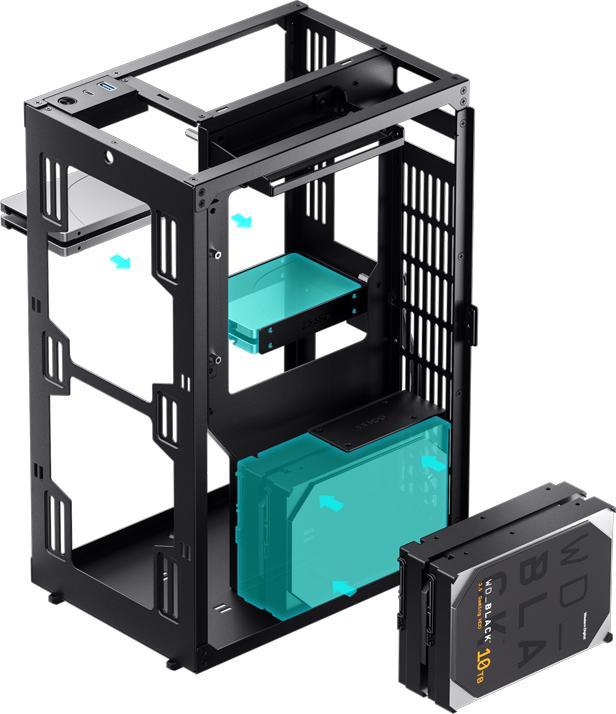 Actual product image Jonsbo VR3 (Mini-ITX)